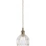 Lampa wisząca 1x40 W mosiądz-przezroczysta 109136 Markslöjd Gota zdj.1