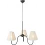 Lampa wisząca 3x40 W czarna-beżowa 109172 Markslöjd Veya zdj.1