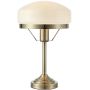 Lampa stołowa 1x60 W biała-mosiądz 109244 Markslöjd Aurelia zdj.1