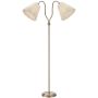 Lampa stojąca 2x60 W mosiądz-beżowa 109299 Markslöjd Veya zdj.1