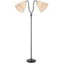 Lampa stojąca 2x60 W czarna-beżowa 109300 Markslöjd Veya zdj.1