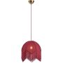 Lampa wisząca 1x60 W czerwona 109302 Markslöjd Gertrud zdj.1