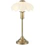 Lampa stołowa 1x2 W biała-mosiądz 109320 Markslöjd Kurage zdj.1