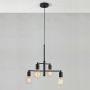 Lampa wisząca 4x40 W czarna 108716 Markslöjd Cielo zdj.3