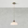 Lampa wisząca 1x40 W biała-mosiądz 108857 Markslöjd Kurage zdj.4