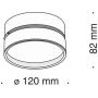 Lampa podsufitowa C024CLL18B Maytoni Onda zdj.2