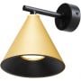 Kinkiet 1x10 W czarny-złoty ML1123 Milagro Cone zdj.4