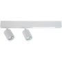 Lampa podsufitowa 2x5 W biała ML1133 Milagro Magnet zdj.4