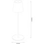 Lampka nocna 1x2 W czarna ML1293 Milagro Toscana zdj.2