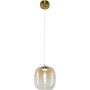 Lampa wisząca 1x4 W złota-bursztynowa ML1402 Milagro Vaso zdj.1