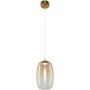 Lampa wisząca 1x4 W złota-bursztynowa ML1405 Milagro Vaso zdj.1