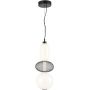 Lampa wisząca 1x23 W biała-czarna ML1433 Milagro Arame zdj.1
