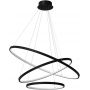 Lampa wisząca 1x93 W czarna ML1543 Milagro Hoop zdj.1