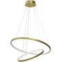 Lampa wisząca 1x51 W złota ML1546 Milagro Hoop zdj.1