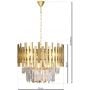 Lampa wisząca 6x40 W złota ML5999  Milagro Aspen Gold zdj.2