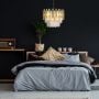 Lampa wisząca 6x40 W złota ML5999  Milagro Aspen Gold zdj.3