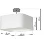 Lampa podsufitowa ML6361 Milagro Napoli zdj.2