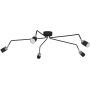 Lampa podsufitowa 5x8 W czarny MLP1341 Milagro Joker zdj.1