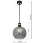 Lampa wisząca MLP65300 Milagro Omega zdj.2