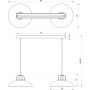 Lampa wisząca MLP7710 Milagro Felix zdj.2