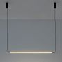 Lampa wisząca 1x14 W czarna MSE010100241 Moosee Ombre zdj.4