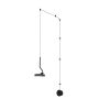 Lampa wisząca 1x10 W czarna MSE010100384 Moosee Flat zdj.1