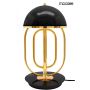 Lampa stołowa 2x5 W czarna-złota MSE010300152 Moosee Bottega zdj.3