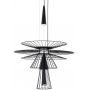 Lampa wisząca 2x5 W czarna MSE1501100139 Moosee Sesto zdj.1