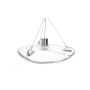 Lampa wisząca 1x3 W przezroczysta MSE1501100392 Moosee Aqua zdj.2