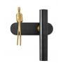 Kinkiet 1x4 W czarny-złoty MSE1501100480 Moosee Boy zdj.1