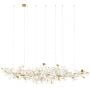Lampa wisząca x40 W biała-złota MSE1501100483 Moosee Flora zdj.1
