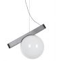 Lampa wisząca 1x W biała-grafitowa MSE1501100489 Moosee Balance zdj.2