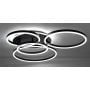 Lampa podsufitowa x66 W czarna MSE1501100505 Moosee Rings zdj.3