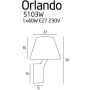 Kinkiet 1x40 W czarny 5103WBLNM MaxLight Orlando zdj.2
