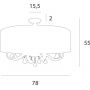 Lampa podsufitowa C0059 MaxLight Amsterdam zdj.2