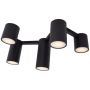 Lampa podsufitowa 5x7 W czarna C0229 MaxLight Laxer zdj.1