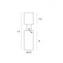 Lampa podsufitowa 1x7 W biała C0247 MaxLight Halo B zdj.2