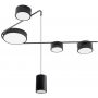 Lampa wisząca 1x32 W czarna C0250 MaxLight Zumaia zdj.1