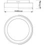 Lampa podsufitowa 1x50 W czarna C0285 MaxLight Aruba zdj.2
