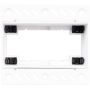 Lampa do zabudowy 2x W biała H18005 MaxLight Modular zdj.1