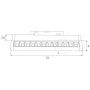 Lampa do systemu linkowego 1x12 W czarny M0019D MaxLight Magnetic zdj.2