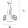 Lampa wisząca P0238 MaxLight Diamante zdj.2