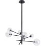 Lampa podsufitowa 6x40 W czarny P0395 MaxLight Lollipop zdj.1