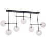 Lampa podsufitowa powyżej 6x40 W czarny P0396 MaxLight Lollipop zdj.1