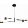 Lampa podsufitowa 4x7 W czarny P0406 MaxLight Puma zdj.1