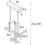 Lampa wisząca x25 W czarna P0546 MaxLight Soho zdj.2