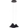 Lampa wisząca x21 W czarna-szary/popielaty P0565 MaxLight Bellmond zdj.1