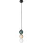 Lampa wisząca 1x7 W biała-zielona P0665 MaxLight Alice zdj.1