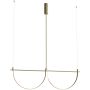 Lampa wisząca 2x40 W złota P0689 MaxLight Victoria zdj.1