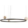 Lampa wisząca 1x58 W czarna P0702 MaxLight Solaris zdj.3